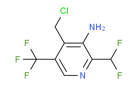 AM207728 | 1806838-56-1 | 3-Amino-4-(chloromethyl)-2-(difluoromethyl)-5-(trifluoromethyl)pyridine