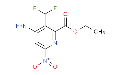 AM207732 | 1804686-86-9 | Ethyl 4-amino-3-(difluoromethyl)-6-nitropyridine-2-carboxylate