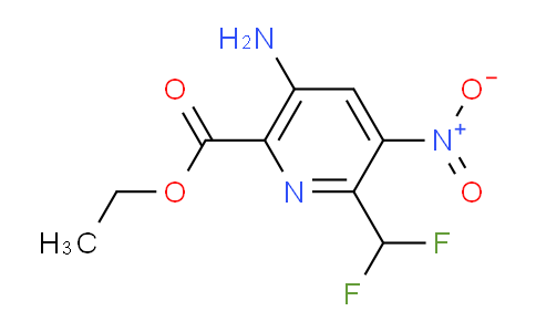 AM207734 | 1805998-43-9 | Ethyl 5-amino-2-(difluoromethyl)-3-nitropyridine-6-carboxylate