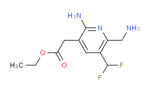 AM207739 | 1805338-08-2 | Ethyl 2-amino-6-(aminomethyl)-5-(difluoromethyl)pyridine-3-acetate