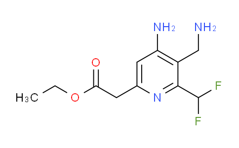 AM207742 | 1805344-66-4 | Ethyl 4-amino-3-(aminomethyl)-2-(difluoromethyl)pyridine-6-acetate