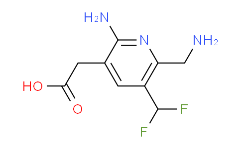 AM207744 | 1806828-61-4 | 2-Amino-6-(aminomethyl)-5-(difluoromethyl)pyridine-3-acetic acid