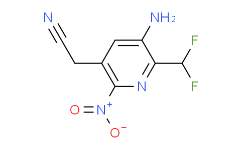 AM207747 | 1805367-48-9 | 3-Amino-2-(difluoromethyl)-6-nitropyridine-5-acetonitrile