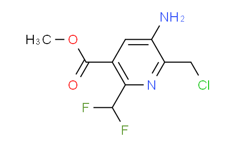 AM207750 | 1806819-14-6 | Methyl 3-amino-2-(chloromethyl)-6-(difluoromethyl)pyridine-5-carboxylate