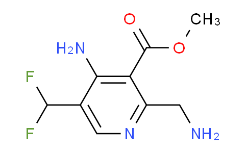 AM207752 | 1805231-41-7 | Methyl 4-amino-2-(aminomethyl)-5-(difluoromethyl)pyridine-3-carboxylate