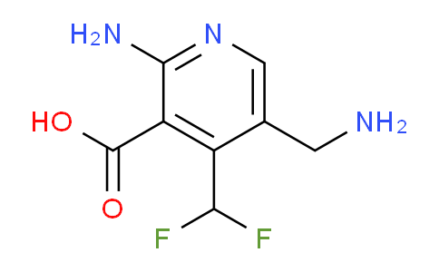 2-Amino-5-(aminomethyl)-4-(difluoromethyl)pyridine-3-carboxylic acid