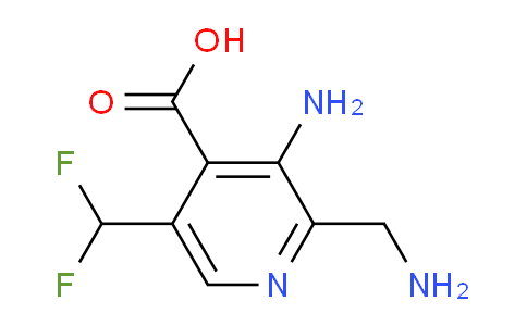 AM207762 | 1806798-93-5 | 3-Amino-2-(aminomethyl)-5-(difluoromethyl)pyridine-4-carboxylic acid