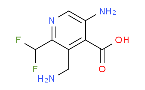 AM207764 | 1804458-18-1 | 5-Amino-3-(aminomethyl)-2-(difluoromethyl)pyridine-4-carboxylic acid