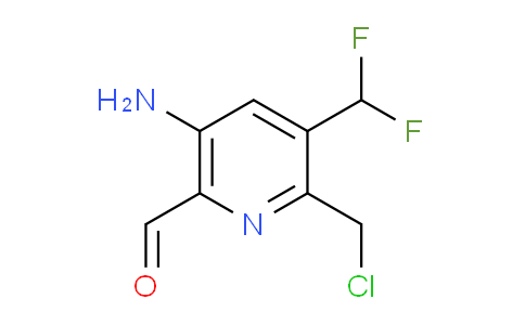 AM207768 | 1805013-68-6 | 5-Amino-2-(chloromethyl)-3-(difluoromethyl)pyridine-6-carboxaldehyde