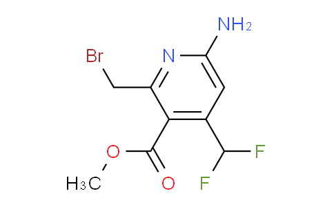 AM207772 | 1806018-10-9 | Methyl 6-amino-2-(bromomethyl)-4-(difluoromethyl)pyridine-3-carboxylate