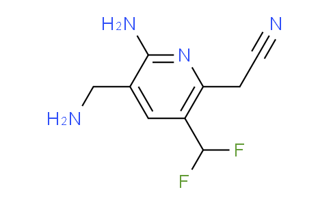 AM207773 | 1805143-53-6 | 2-Amino-3-(aminomethyl)-5-(difluoromethyl)pyridine-6-acetonitrile