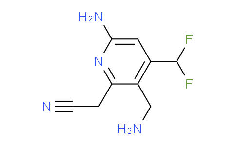 AM207779 | 1805016-02-7 | 6-Amino-3-(aminomethyl)-4-(difluoromethyl)pyridine-2-acetonitrile
