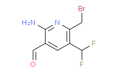 AM207782 | 1805388-00-4 | 2-Amino-6-(bromomethyl)-5-(difluoromethyl)pyridine-3-carboxaldehyde
