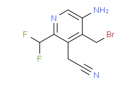 AM207791 | 1805157-86-1 | 5-Amino-4-(bromomethyl)-2-(difluoromethyl)pyridine-3-acetonitrile