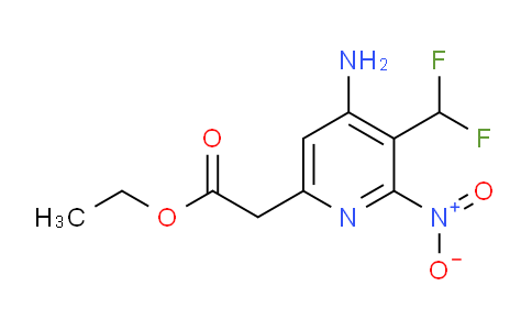 AM207792 | 1805224-81-0 | Ethyl 4-amino-3-(difluoromethyl)-2-nitropyridine-6-acetate
