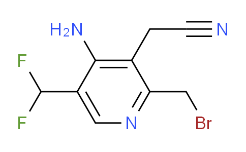 AM207793 | 1805387-51-2 | 4-Amino-2-(bromomethyl)-5-(difluoromethyl)pyridine-3-acetonitrile