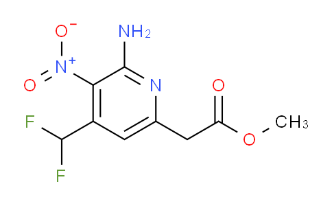 AM207796 | 1804687-09-9 | Methyl 2-amino-4-(difluoromethyl)-3-nitropyridine-6-acetate