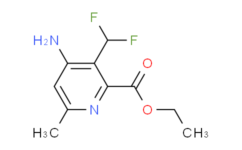 AM207812 | 1806793-40-7 | Ethyl 4-amino-3-(difluoromethyl)-6-methylpyridine-2-carboxylate