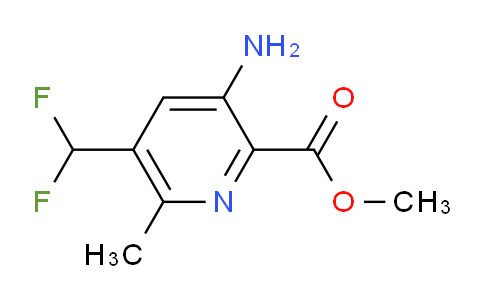 AM207817 | 1805361-35-6 | Methyl 3-amino-5-(difluoromethyl)-6-methylpyridine-2-carboxylate