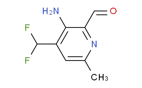 3-Amino-4-(difluoromethyl)-6-methylpyridine-2-carboxaldehyde