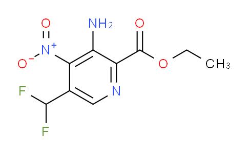 Ethyl 3-amino-5-(difluoromethyl)-4-nitropyridine-2-carboxylate