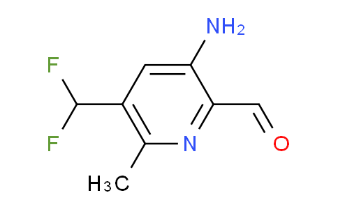 AM207823 | 1805348-31-5 | 3-Amino-5-(difluoromethyl)-6-methylpyridine-2-carboxaldehyde