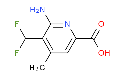 AM207826 | 1805348-57-5 | 2-Amino-3-(difluoromethyl)-4-methylpyridine-6-carboxylic acid