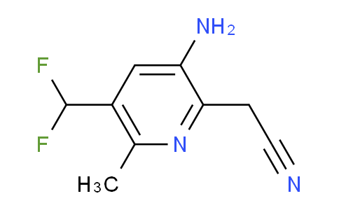 AM207828 | 1806826-85-6 | 3-Amino-5-(difluoromethyl)-6-methylpyridine-2-acetonitrile