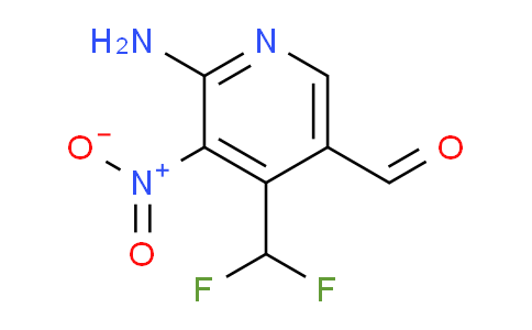 AM207831 | 1805368-34-6 | 2-Amino-4-(difluoromethyl)-3-nitropyridine-5-carboxaldehyde