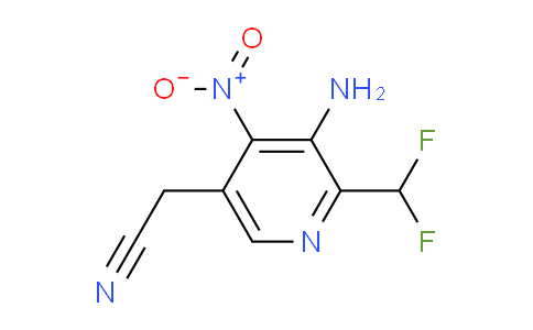 AM207834 | 1805219-61-7 | 3-Amino-2-(difluoromethyl)-4-nitropyridine-5-acetonitrile