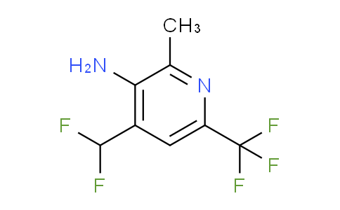 AM207839 | 1805985-05-0 | 3-Amino-4-(difluoromethyl)-2-methyl-6-(trifluoromethyl)pyridine