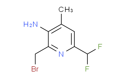 AM207844 | 1803686-85-2 | 3-Amino-2-(bromomethyl)-6-(difluoromethyl)-4-methylpyridine