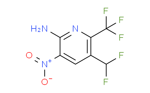 AM207847 | 1805367-34-3 | 2-Amino-5-(difluoromethyl)-3-nitro-6-(trifluoromethyl)pyridine