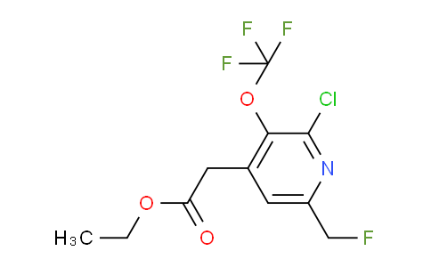 AM20785 | 1806243-62-8 | Ethyl 2-chloro-6-(fluoromethyl)-3-(trifluoromethoxy)pyridine-4-acetate
