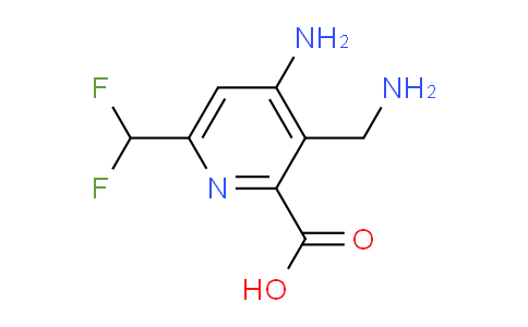 AM207856 | 1806799-03-0 | 4-Amino-3-(aminomethyl)-6-(difluoromethyl)pyridine-2-carboxylic acid