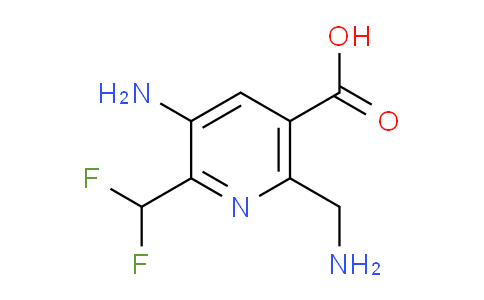 AM207858 | 1805152-93-5 | 3-Amino-6-(aminomethyl)-2-(difluoromethyl)pyridine-5-carboxylic acid