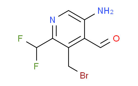 AM207863 | 1806889-56-4 | 5-Amino-3-(bromomethyl)-2-(difluoromethyl)pyridine-4-carboxaldehyde