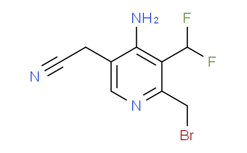 AM207869 | 1805338-00-4 | 4-Amino-2-(bromomethyl)-3-(difluoromethyl)pyridine-5-acetonitrile