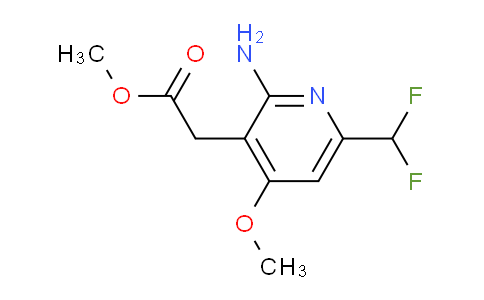 AM207873 | 1803684-48-1 | Methyl 2-amino-6-(difluoromethyl)-4-methoxypyridine-3-acetate
