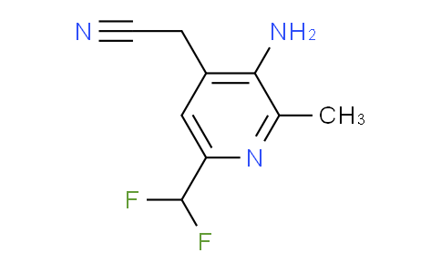 AM207874 | 1806800-85-0 | 3-Amino-6-(difluoromethyl)-2-methylpyridine-4-acetonitrile