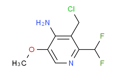 AM207878 | 1804368-30-6 | 4-Amino-3-(chloromethyl)-2-(difluoromethyl)-5-methoxypyridine