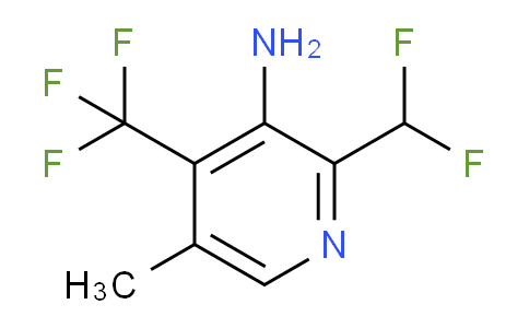 AM207885 | 1806818-98-3 | 3-Amino-2-(difluoromethyl)-5-methyl-4-(trifluoromethyl)pyridine