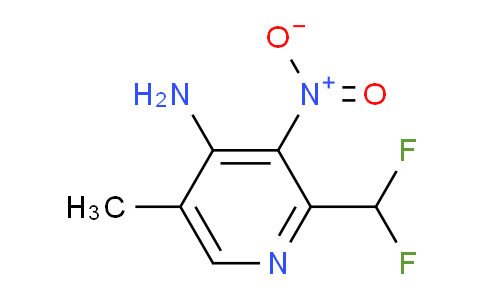AM207891 | 1806899-72-8 | 4-Amino-2-(difluoromethyl)-5-methyl-3-nitropyridine