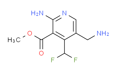 Methyl 2-amino-5-(aminomethyl)-4-(difluoromethyl)pyridine-3-carboxylate