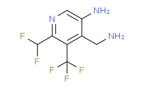 AM207910 | 1804463-48-6 | 5-Amino-4-(aminomethyl)-2-(difluoromethyl)-3-(trifluoromethyl)pyridine
