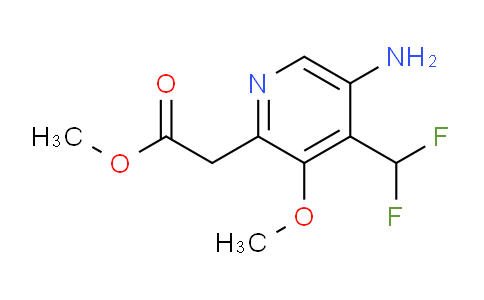 AM207912 | 1806825-32-0 | Methyl 5-amino-4-(difluoromethyl)-3-methoxypyridine-2-acetate