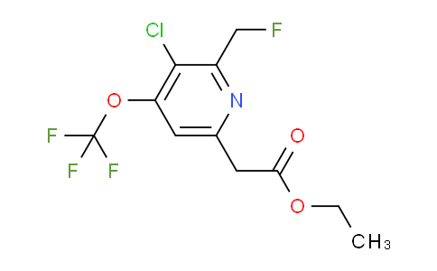 AM20792 | 1803701-79-2 | Ethyl 3-chloro-2-(fluoromethyl)-4-(trifluoromethoxy)pyridine-6-acetate