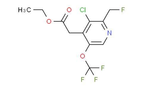AM20793 | 1804008-01-2 | Ethyl 3-chloro-2-(fluoromethyl)-5-(trifluoromethoxy)pyridine-4-acetate