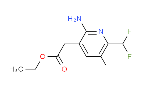 AM207930 | 1804679-34-2 | Ethyl 2-amino-6-(difluoromethyl)-5-iodopyridine-3-acetate