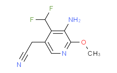 AM207931 | 1805970-43-7 | 3-Amino-4-(difluoromethyl)-2-methoxypyridine-5-acetonitrile